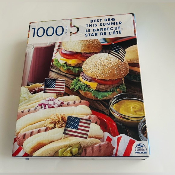New “Best BBQ This Summer” 1000 Piece Puzzle Spin Master 24” x 18” - Picture 10 of 11